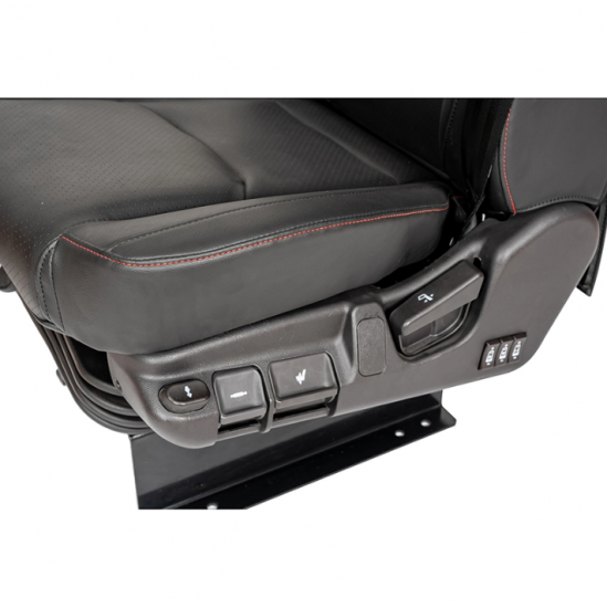 Upuan ng driver na gawa sa microfiber leather na may buong airbag para sa bus/baul/bus na pangbiyahe