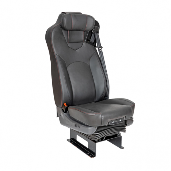 Upuan ng driver na gawa sa microfiber leather na may buong airbag para sa bus/baul/bus na pangbiyahe