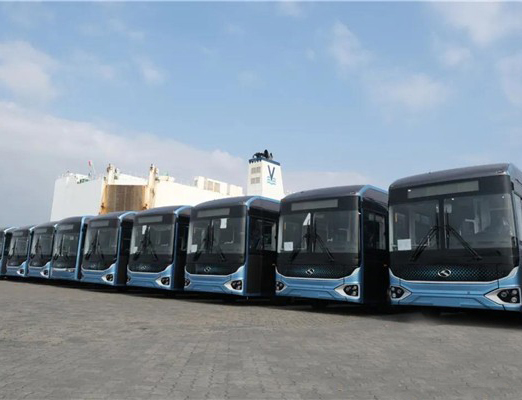 305 Units na Mga King Long Bus ang Sumakay sa Kanilang Paglalakbay patungong Kuwait
